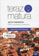 Lektury szkoły średnie - Nowa Era Teraz matura Język niemiecki Arkusze maturalne Poziom podstawowy i rozszerzony - miniaturka - grafika 1