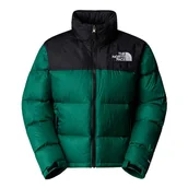 Kurtki i kamizelki sportowe damskie - Kurtka The North Face 1996 Retro Nuptse 0A3XEONL11 - zielono-czarna - miniaturka - grafika 1