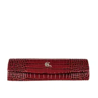 Portfele - Etui na okulary skórzane damskie bordo Canaletto ED107s162 - miniaturka - grafika 1