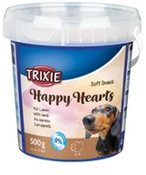 Suplementy i witaminy dla psów - Trixie MIĘKKIE PRZEKĄSKI DLA PSA Happy Hearts 500g - miniaturka - grafika 1