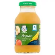 Desery dla dzieci - Nestlé Gerber Organic jabłko, mango nektar dla dzieci 4m+ 200 ml 1135805 - miniaturka - grafika 1