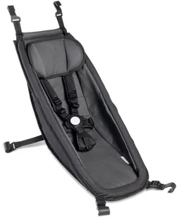 CROOZER Baby Seat Climatex for Kid from 2014, czarny 2021 Akcesoria do przyczepek 122000520 - Akcesoria rowerowe - miniaturka - grafika 1