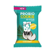 Ciastka - BeRAW Probio Cookie Kokos 18 g - miniaturka - grafika 1