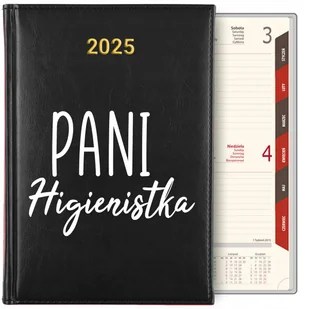 KALENDARZ TERMINARZ PLANER Dzienny A5 2025 Prezent PANI HIGIENISTKA WZORY - Notesy i bloczki - miniaturka - grafika 1