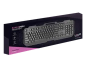 Klawiatury - LEXIP GAMING RAKKA-MK-I Czarny - miniaturka - grafika 1