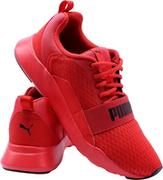 Sneakersy damskie - Buty Sportowe Puma Wired R.38 Czerwone Sneakersy - miniaturka - grafika 1