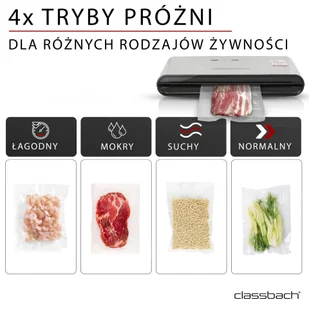 Automatyczna zgrzewarka próżniowa Classbach C-VK 4000 - Zgrzewarki do folii i pakowarki próżniowe - miniaturka - grafika 15