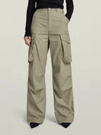 Spodnie damskie - G-Star Bojówki w kolorze zielonym - miniaturka - grafika 1