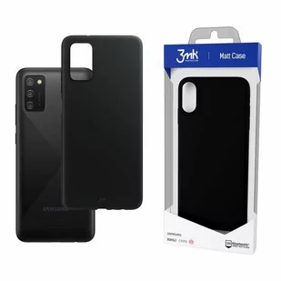 3mk Matt Case Samsung Galaxy A03s 4G czarny 5903108411608 - Etui i futerały do telefonów - miniaturka - grafika 1