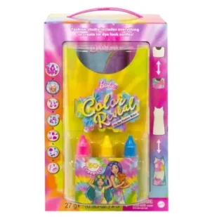 Barbie Color Reveal Tie Dye Fashion Maker Doll Mattel - Lalki dla dziewczynek - miniaturka - grafika 1