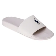 Klapki i japonki damskie - Klapki POLO RALPH LAUREN TPU/EVA-POLO SLIDE-SN-SLI 809892945007 – Biały - miniaturka - grafika 1