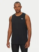 Koszulki sportowe męskie - Under Armour Tank top Tech 1382795 Czarny Regular Fit - miniaturka - grafika 1