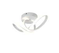 Lampy sufitowe - RUSA R63541131 lampa sufitowa biała pętelka LED 7W 4000K - miniaturka - grafika 1