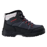 Buty dla dziewczynek - Hi-Tec Dziecięce Buty trekkingowe LUSARI MID WP JR M000147060 - miniaturka - grafika 1