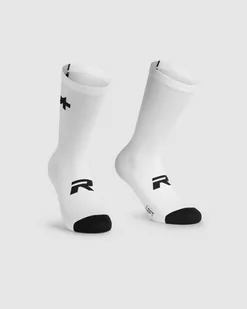 ASSOS Skarpetki rowerowe R SOCKS S9 - TWIN PACK white series dwupak - Skarpetki kolarskie - miniaturka - grafika 1