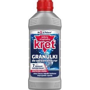 KRET Granulki do udrożniania rur 280g - Środki do kuchni i łazienki - miniaturka - grafika 1