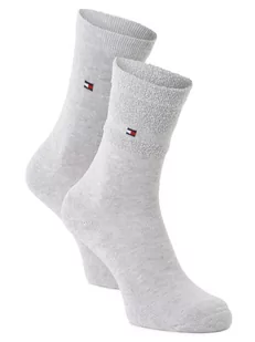 Tommy Hilfiger - Skarpety damskie pakowane po 2 szt., szary - Skarpetki damskie - miniaturka - grafika 1