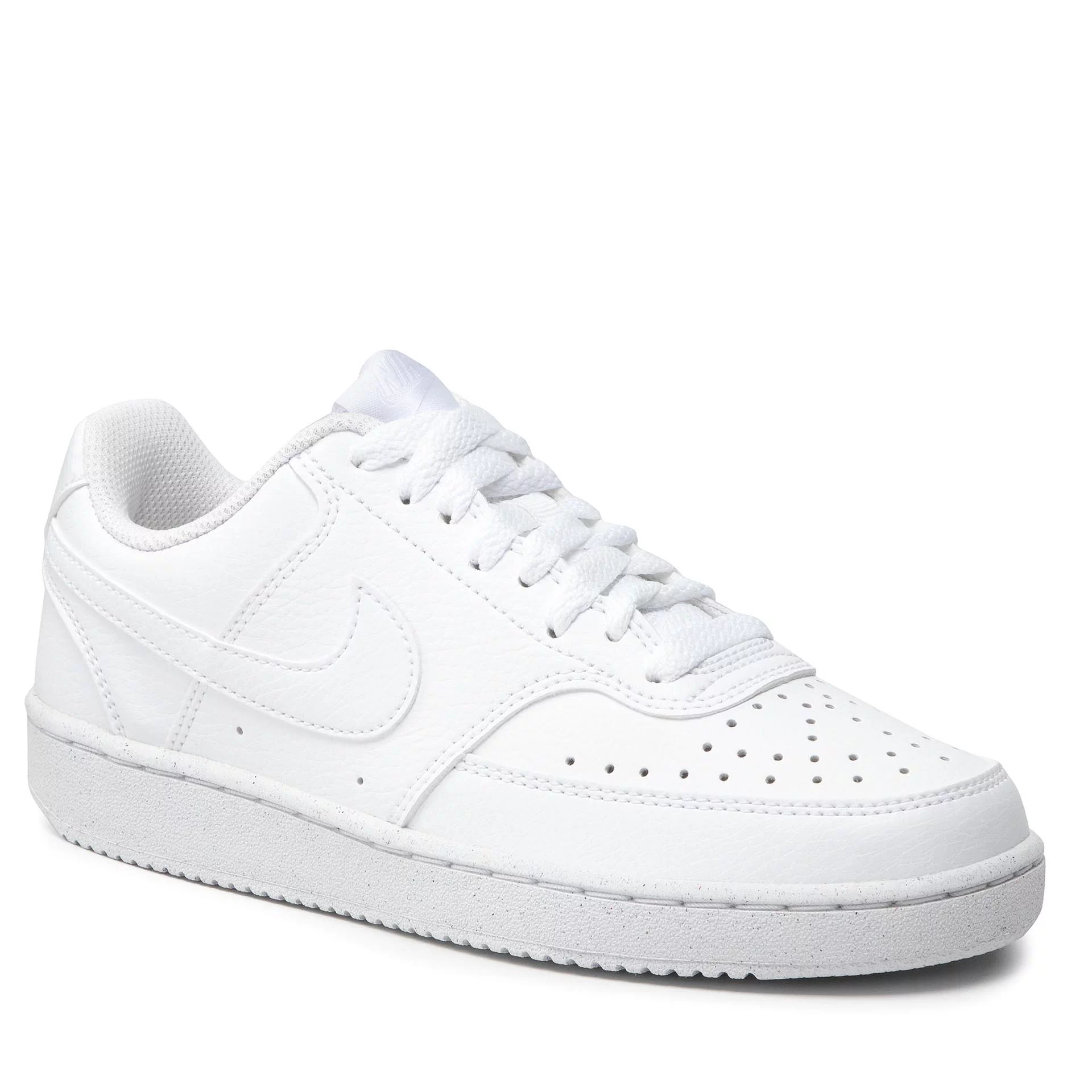 Nike Damskie Court Vision, Sneakersy, Biały, 35.5 EU