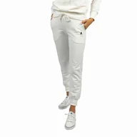 Dresy damskie - Spodnie damskie dresowe, długie białe Captain Mike, XL - miniaturka - grafika 1