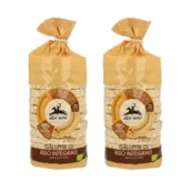 Pieczywo chrupkie - Alce Nero Wafle ryżowe pełnoziarniste Zestaw 2 x 100 g Bio - miniaturka - grafika 1