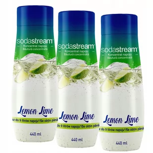 Syrop koncentrat SodaStream Cytryna limonka 3 szt. - Syropy i koncentraty owocowe - miniaturka - grafika 1