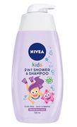 Nivea Kids Sparkle Berry żel i szampon pod prysznic 2 w 1 dla dzieci 500 ml