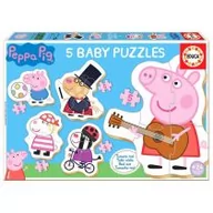 Puzzle - Educa Peppa Wutz puzzle niemowlęce, wielokolorowe (18589) - miniaturka - grafika 1