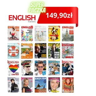 Super Paczka English Matters! - Książki do nauki języka angielskiego - miniaturka - grafika 1