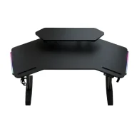 Biurka gamingowe - Anda Seat Shadow Warrior 160cm Czarny - miniaturka - grafika 1