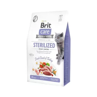 BRIT Care Cat  Grain-Free Sterilised Weight Control 400g + niespodzianka dla kota GRATIS! - Sucha karma dla kotów - miniaturka - grafika 2