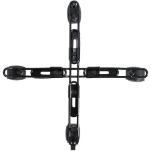 Esschert Design Metalowy wózek pod donicę regulowany 34-42 cm - Donice - miniaturka - grafika 1