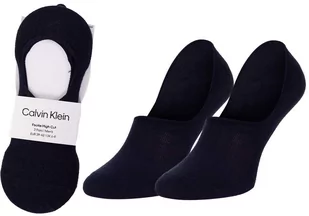 CALVIN  KLEIN SKARPETKI STOPKI MĘSKIE 2 PARY NAVY 701218709 005 - Rozmiar: 39-42 - Skarpetki męskie - miniaturka - grafika 1