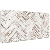 Podkładki na biurko - Duża podkładka na biurko Drewniana podłoga 100x50cm, Dywanomat - miniaturka - grafika 1