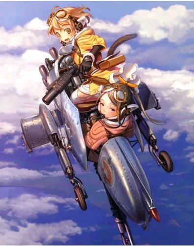 Plakat Anime Manga Last Exile LE_012 A1+ (custom)