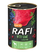Mokra karma dla psów - Dolina Noteci Rafi z dziczyzną 400g 41828-uniw - miniaturka - grafika 1