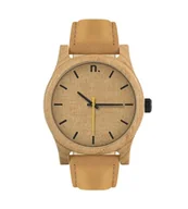 Zegarki męskie - Zegarek Męski Drewniany NEAT CLASSIC 43MM N014 - miniaturka - grafika 1