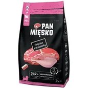 Sucha karma dla psów - Karma dla psa PAN MIĘSKO Cielęcina z przepiórką XS 3 kg - miniaturka - grafika 1