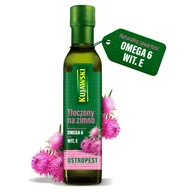 Olej spożywczy - Kujawski Olej z ostropestu tłoczony na zimno 250 ml - miniaturka - grafika 1