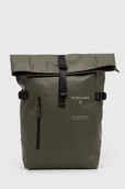 Plecaki - Strellson plecak Stockwell Eddie męski kolor zielony duży gładki 4010003047 - miniaturka - grafika 1