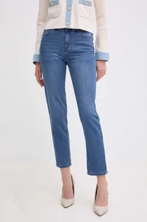 Spodnie damskie - Morgan jeansy PSILVY damskie kolor niebieski PSILVY - grafika 1