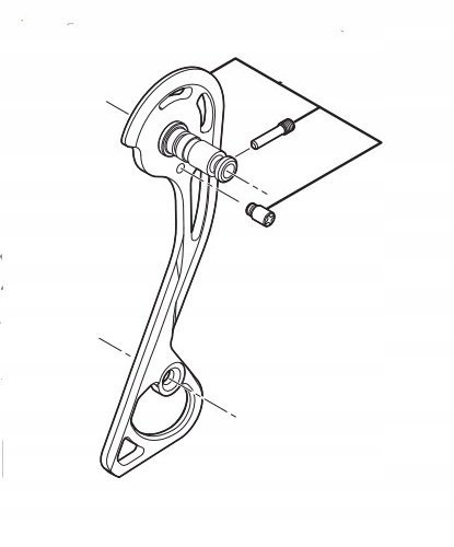 SHIMANO Wózek Zewnętrzny SGS 4524667583325