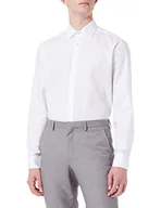 Koszule męskie - Seidensticker Męska koszula biznesowa, biały, 48 PL - miniaturka - grafika 1