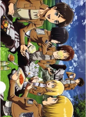 Plakat Anime Attack on Titan aot_079 A3 (custom)