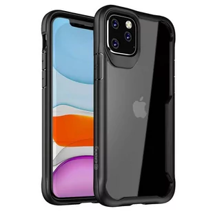 Crong Hybrid Clear Cover - Etui iPhone 11 Pro (czarny) - Etui i futerały do telefonów - miniaturka - grafika 6