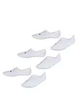 Skarpetki damskie - FALKE Uniseks - dzieci Stopki Cool Kick Invisible 3-Pack K IN Miękki, Oddchający, Szybkoschnący niewidoczne jednokolorowe 3 Pak, Biały (White 2000), 27-30 (3-6 lata) - miniaturka - grafika 1