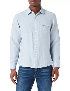 Koszule męskie - Replay Męska koszula M4082A, 781 Periwinkle, M, 781 Periwinkle, M - grafika 1