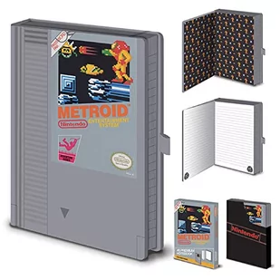 Nintendo Metroid Notatnik w pudełku upominkowym, A5, 240 stron w linie - oficjalny produkt - Pozostałe książki - miniaturka - grafika 1