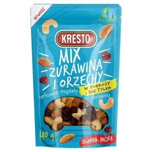 KRESTO - Mix żurawina i orzechy - Bakalie - miniaturka - grafika 1