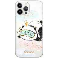 Etui i futerały do telefonów - Etui Babaco dedykowane do Iphone 5/5S/SE, wzór: Panda 001 Etui częściowo przeźroczyste, oryginalne i oficjalnie licencjonowane - miniaturka - grafika 1