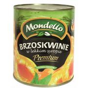 Owoce w puszkach i słoikach - Mondello Brzoskwinie w syropie 820 g - miniaturka - grafika 1